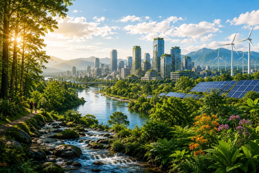 Countries Becoming Greener